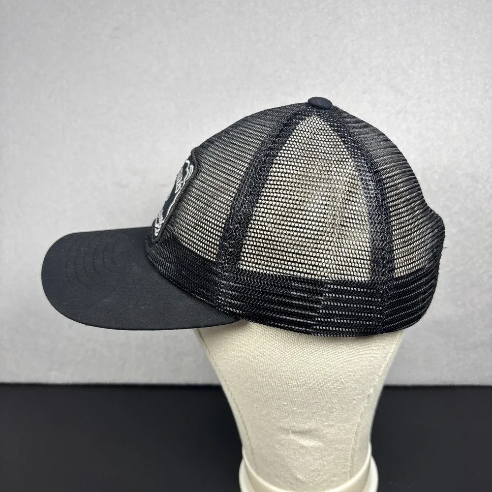 Jack Daniels Field Tester Patch All Mesh Black Snapback Trucker Hat USA Cap OSFM
